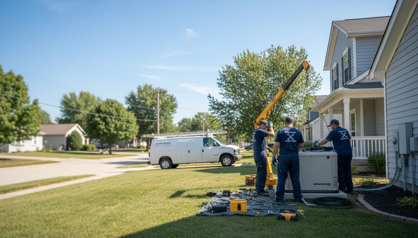 Generator Installation in Franklinville, NC near me